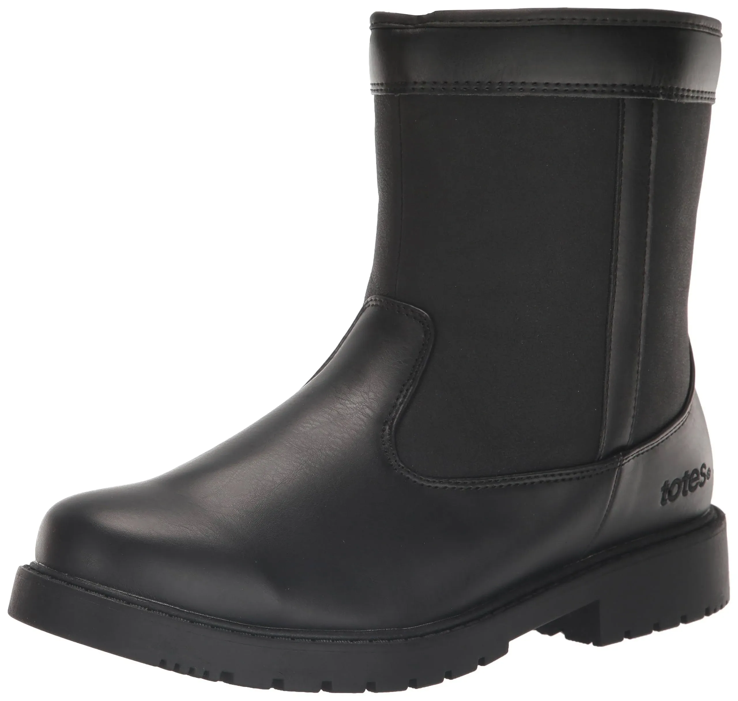 Mens Totes Stadium Commuter Boots Black