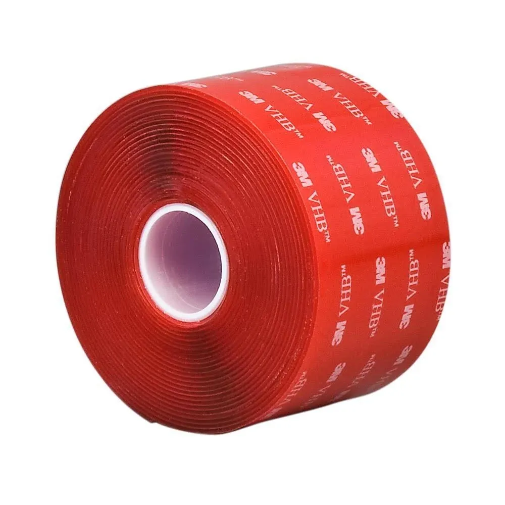 3M VHB Tape 4910, 0.5 in Width x 5 yd Length (1 Roll)