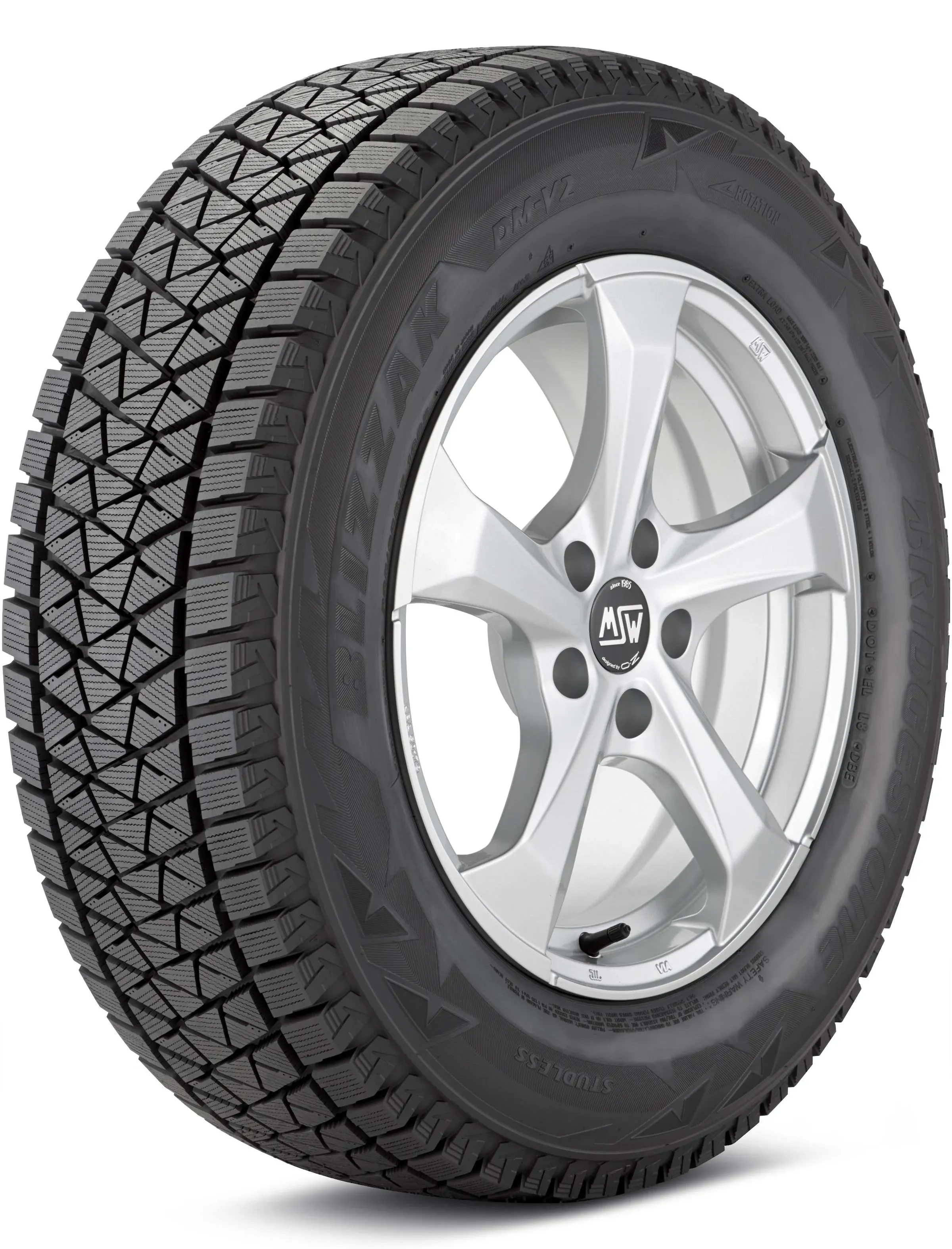 Bridgestone Blizzak DM-V2 Winter/Snow SUV Tire P275/65R18 114 R