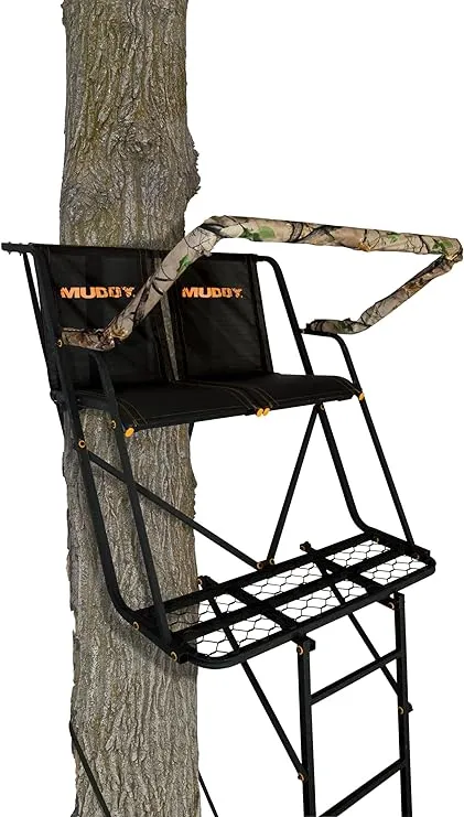 Muddy Maxim 2-Man Ladderstand, Black