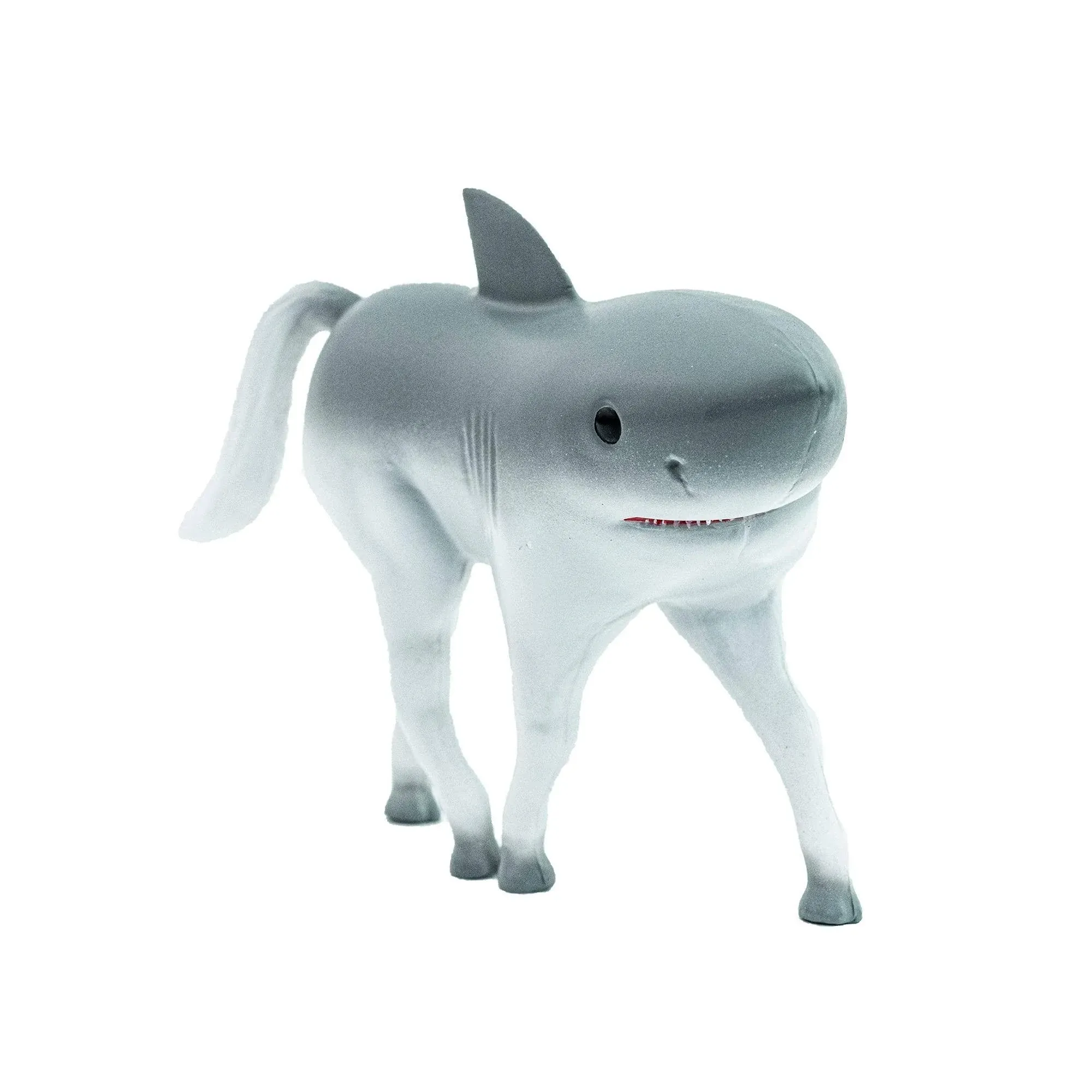 Randimals Horse Shaped Shark Figurine Toy 5, Premium Hard Rubber Animal Action ...