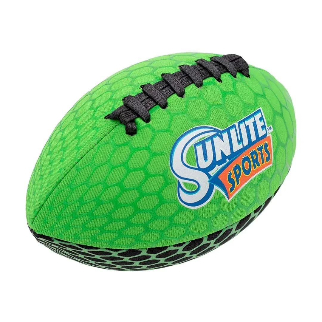 Sunlite Sports Football with Glowing Surface at Night Waterproof Outdoor Sports ...