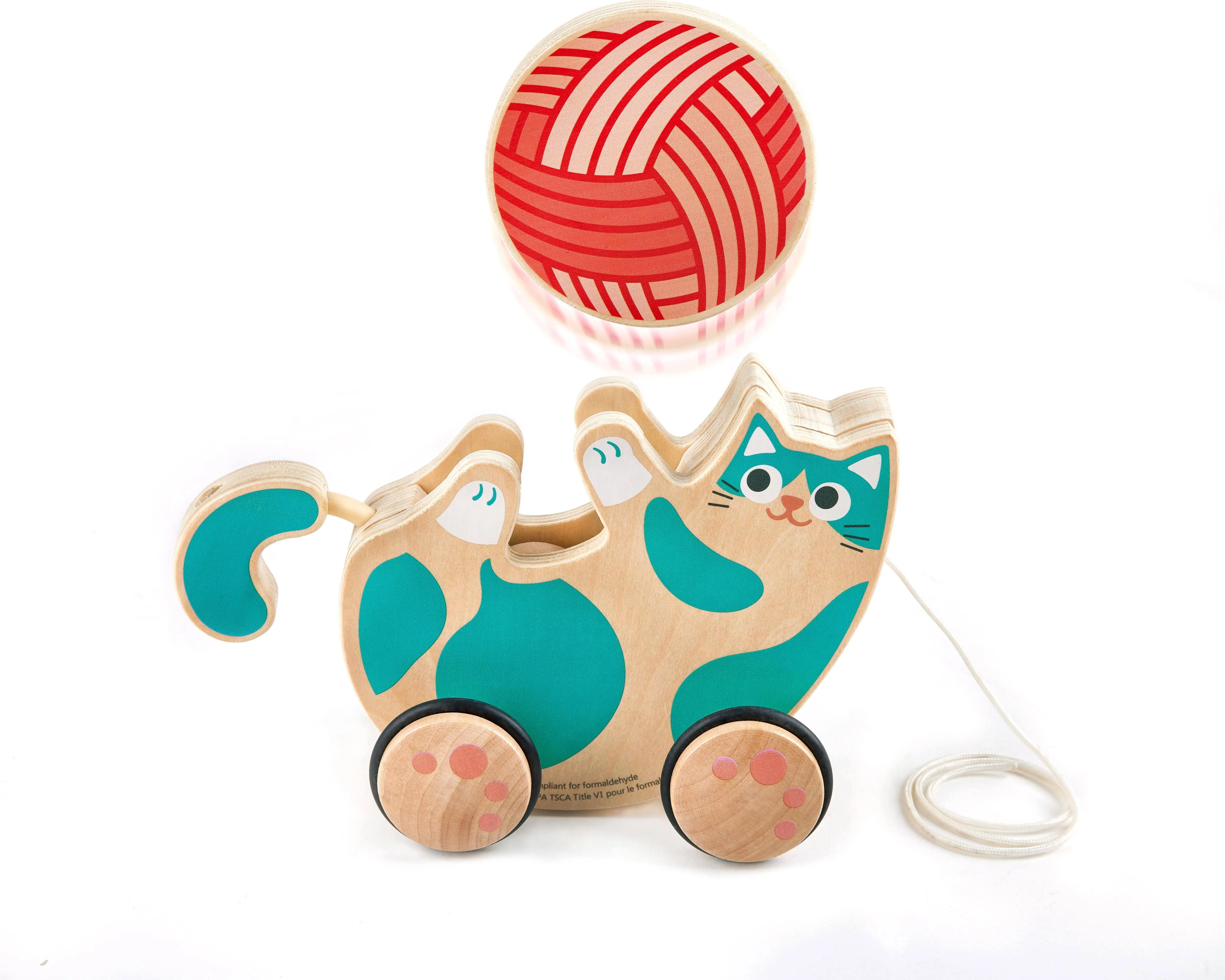 Hape Roll & Rattle Kitten