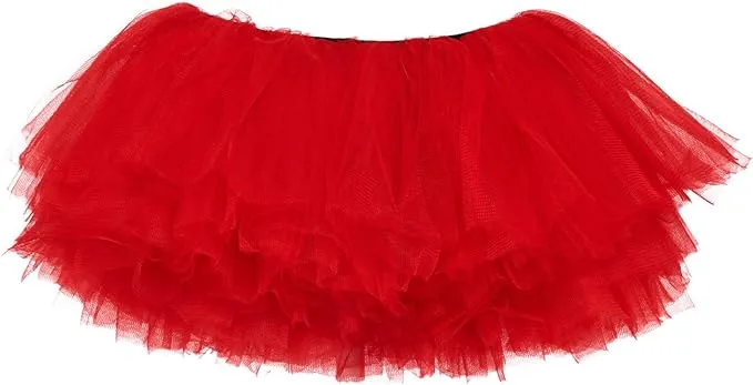 My Lello Little Girls 10-Layer Short Ballet Tulle Tutu Skirt