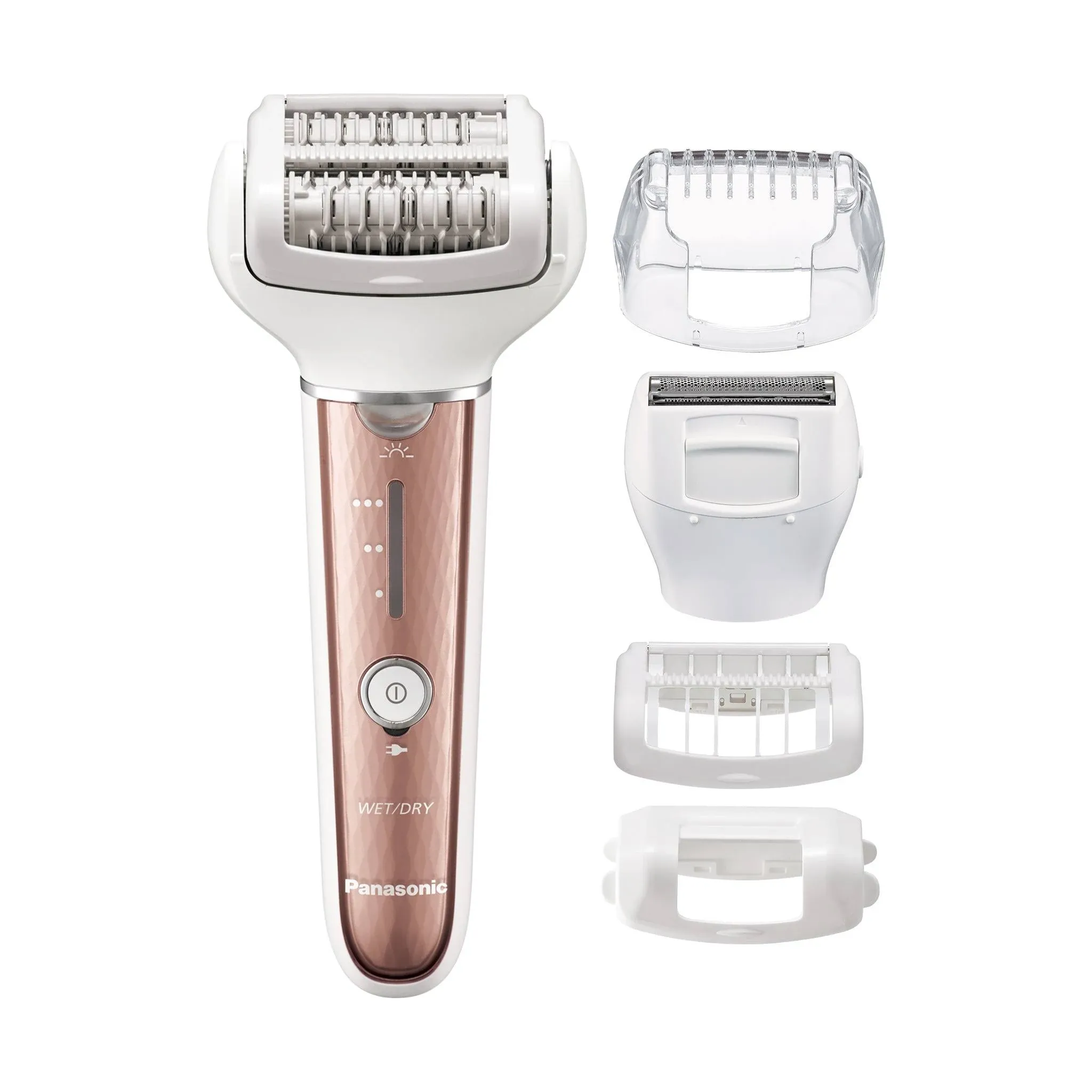 Panasonic Premium Cordless Wet/dry Epilator &amp; Shaver With 5 Attachments Achieves