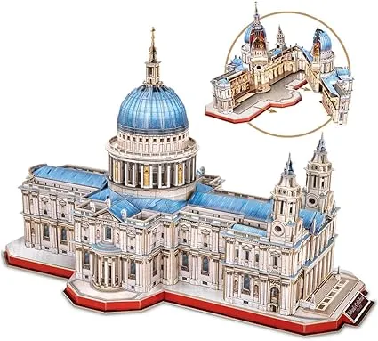 CubicFun 3D Puzzles Moveable Architecture Model Large Saint Paul's Cathedral ...