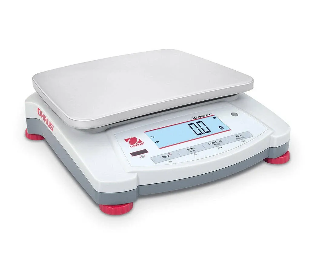 Ohaus NV621 Navigator Portable Scale, 620 g Capacity, g Readability