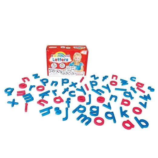 Junior Learning Rainbow Letters