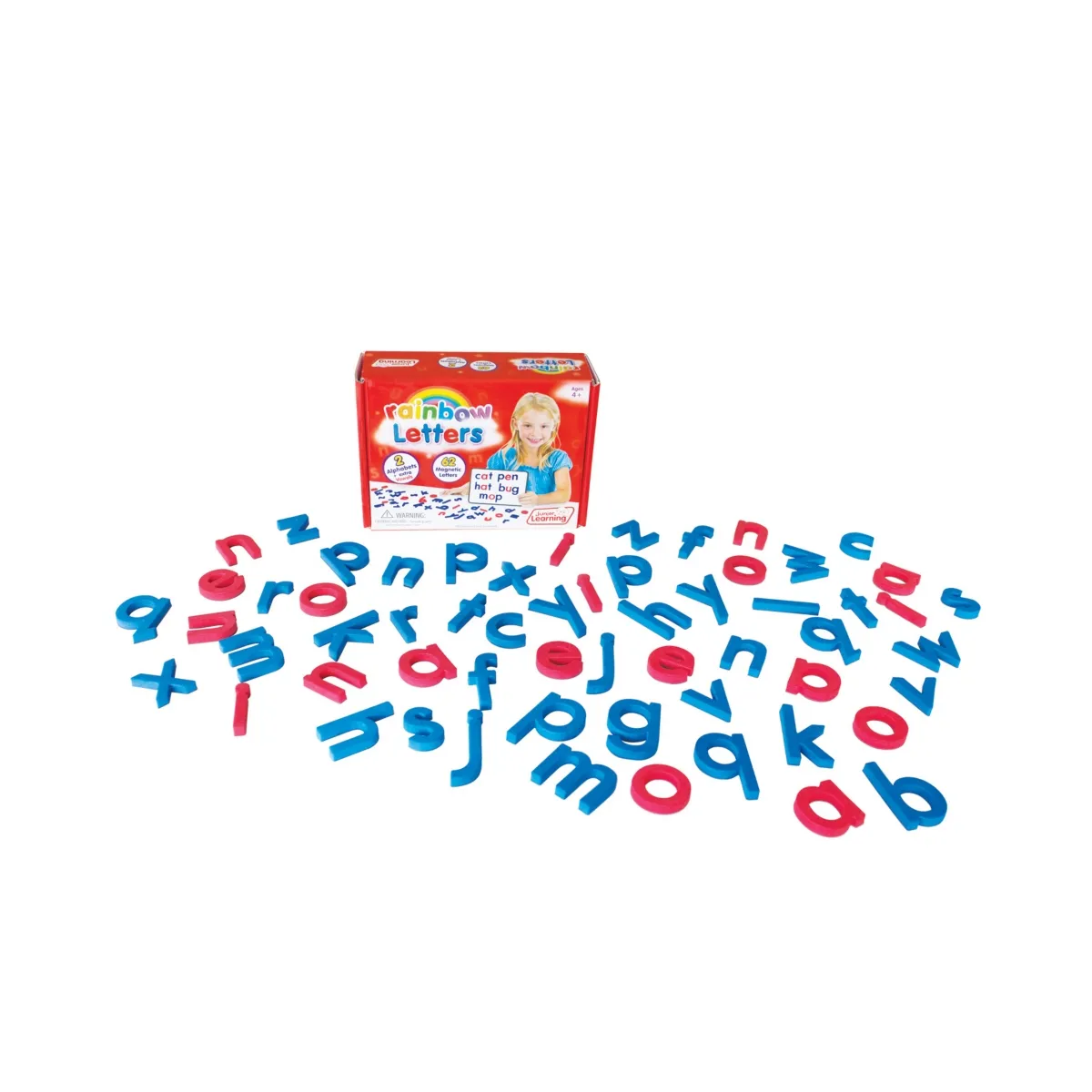 Rainbow Letters Print Educational Learning Set