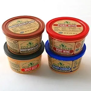 Wisconsin Cheese Mart Since 1938 Cheese Spread Variety - 4 Pack