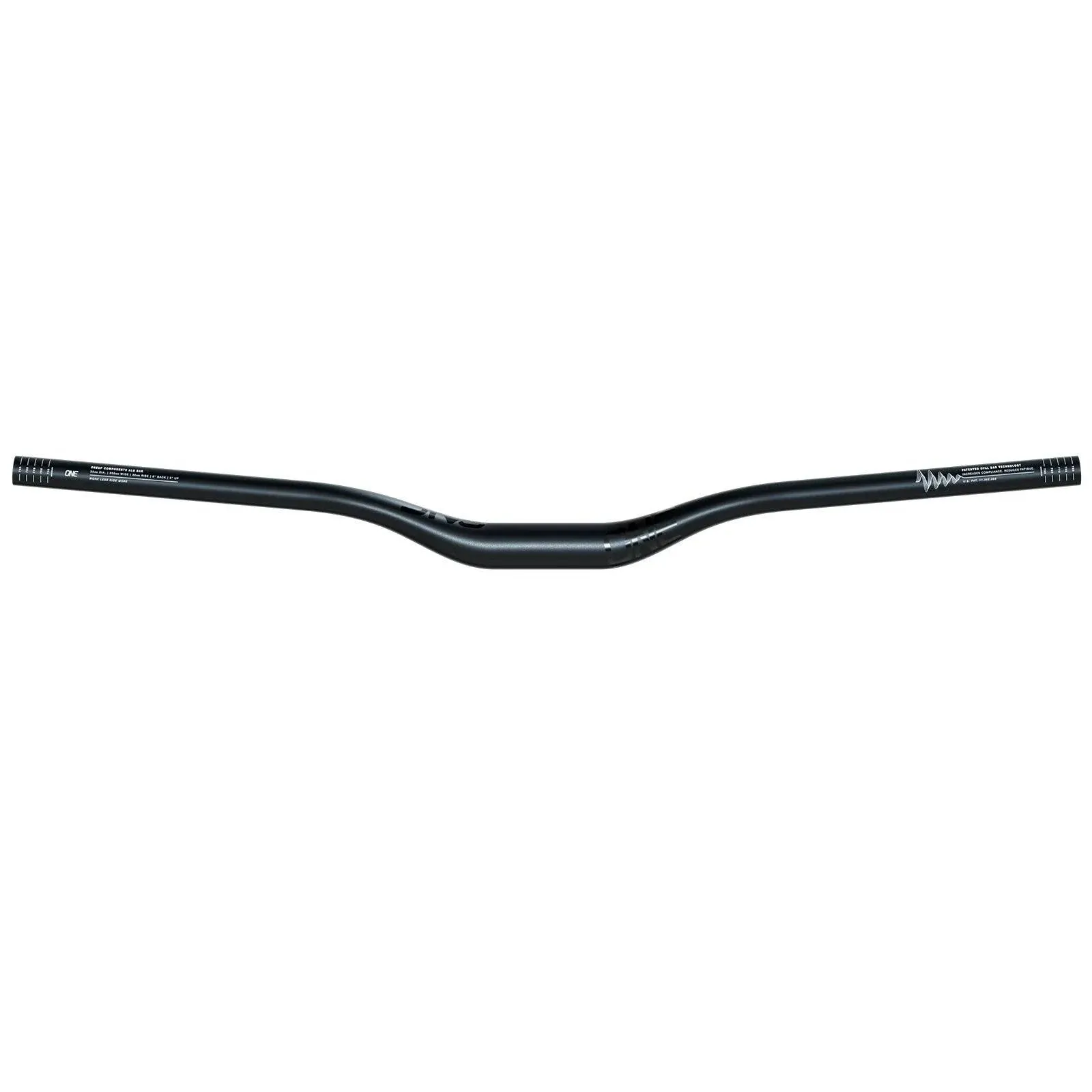 OneUp Components Aluminum Handlebar, 35mm / 20mm / Black