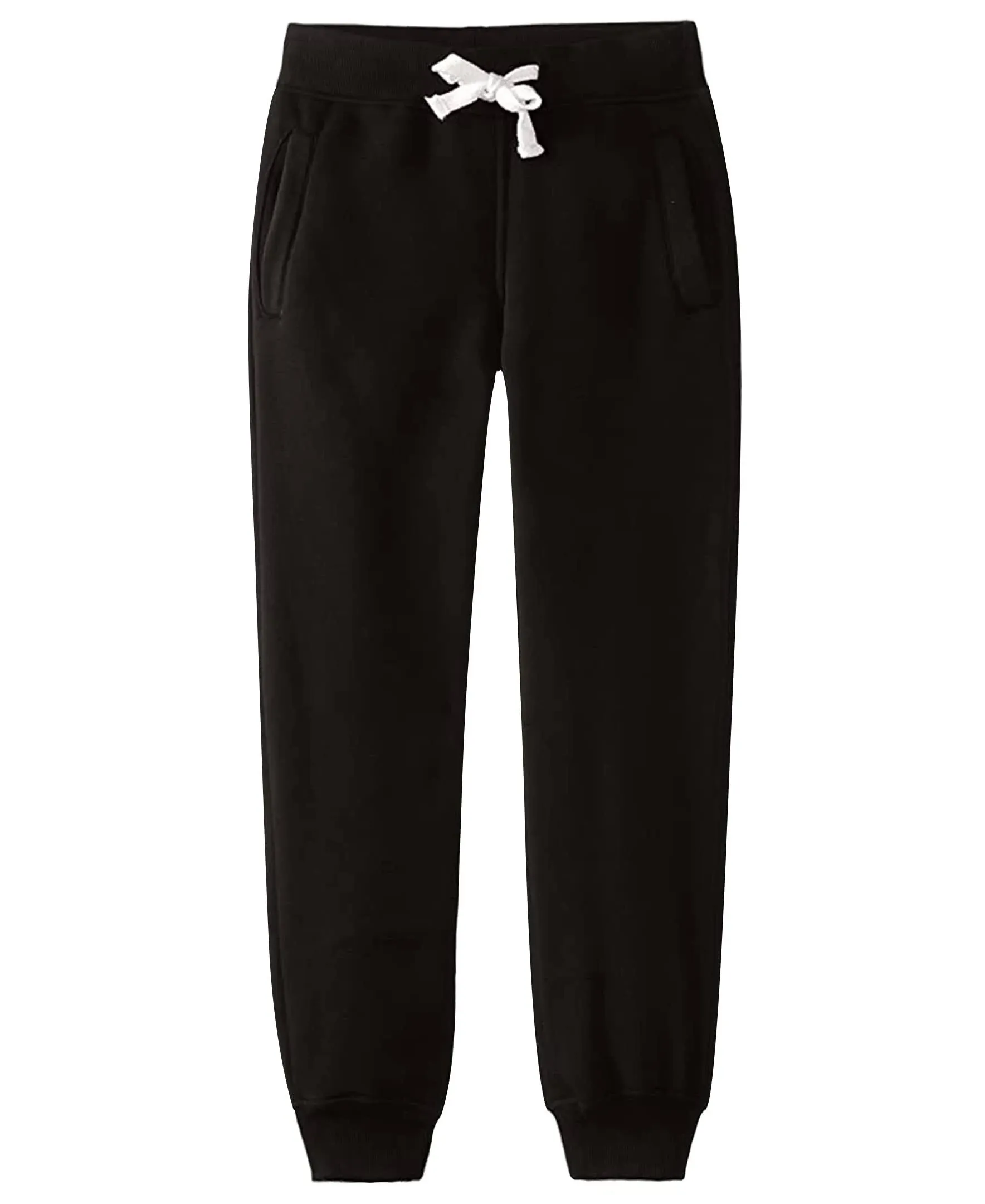 Southpole Big Boys' Active Basic Fleece Jogger Pants, Size: Large, Black