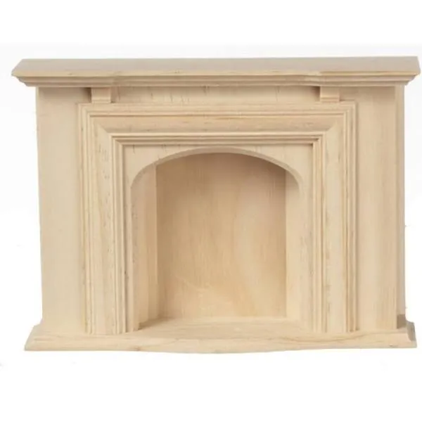 Dollhouse Miniature Jamestown Fireplace