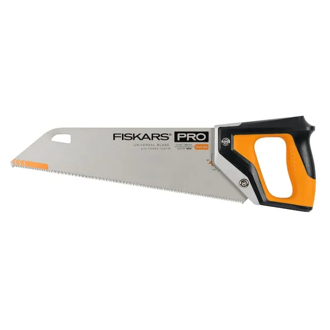 Fiskars Pro Power Tooth 15" Universal Hand Saw