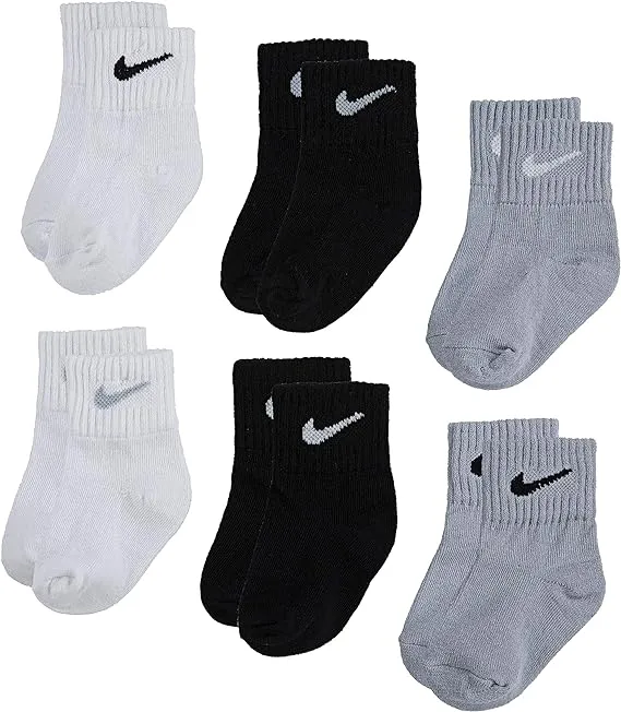 Nike Baby Ankle Gripper Socks (3 Pairs)