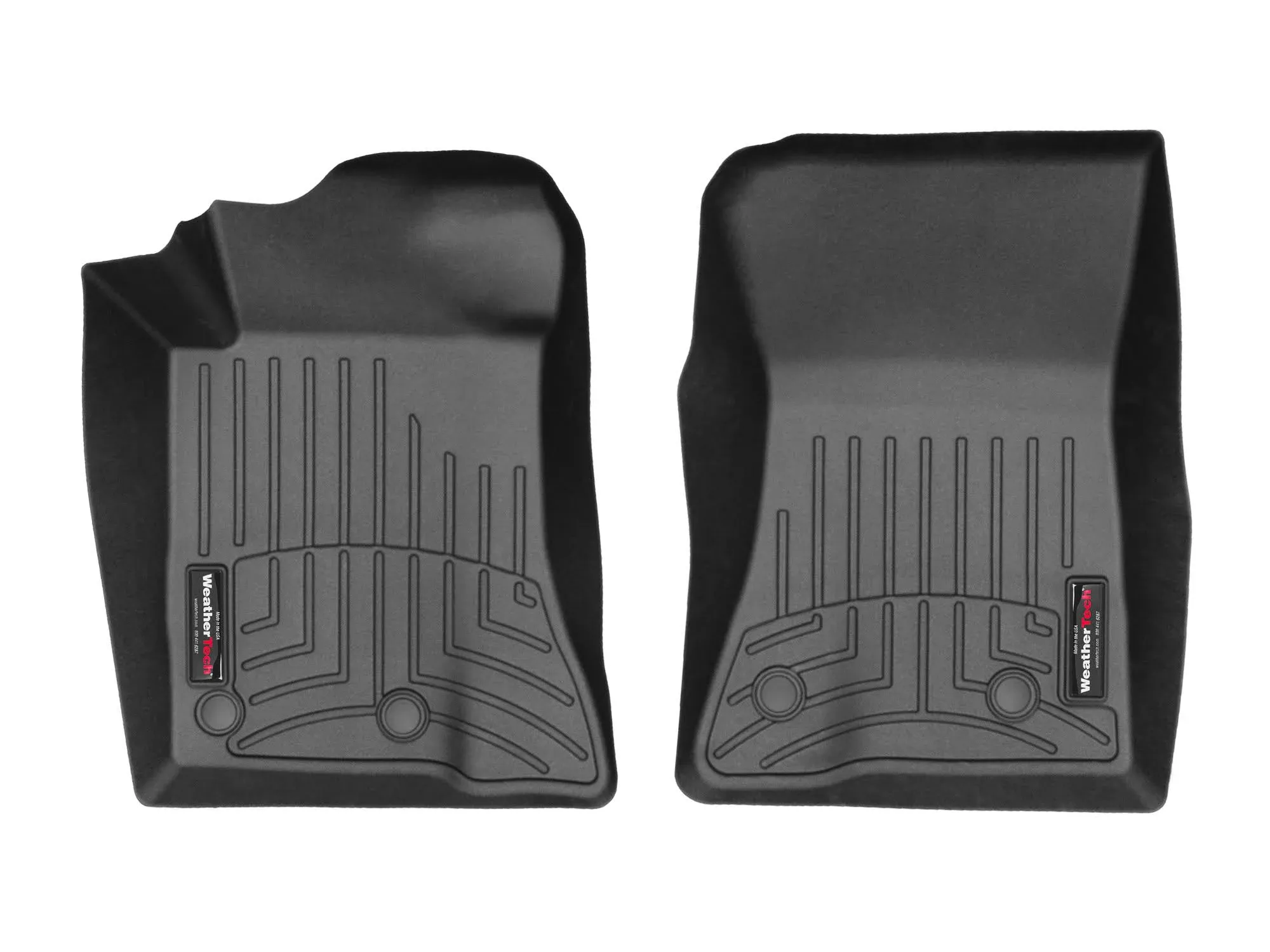 WeatherTech 446991: Front FloorLiner Ford Mustang - Black