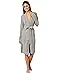 Barefoot Dreams CozyChic(r) Lite Ribbed Robe (Black) Women's Robe