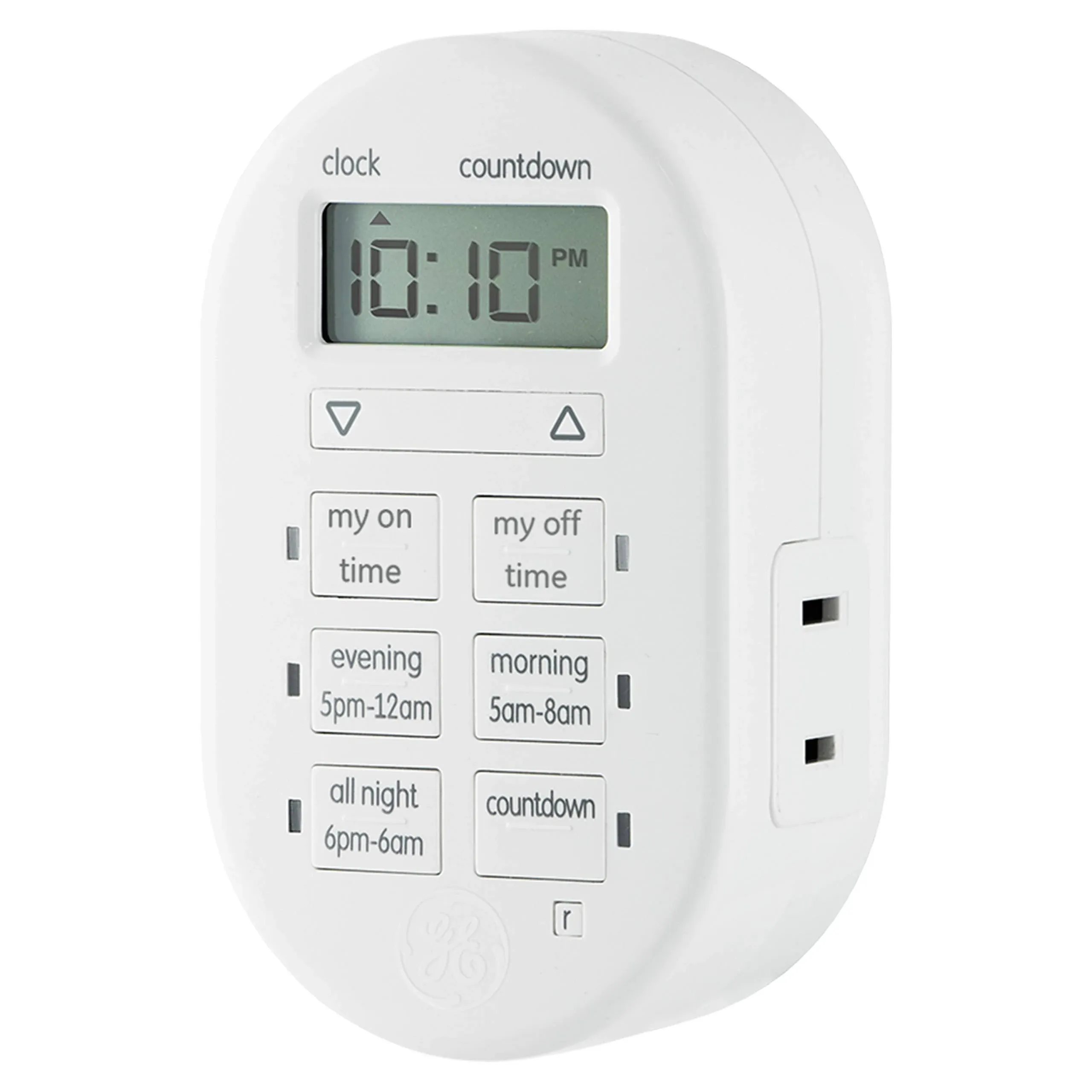 GE My Touch Smart Digital Timer, Indoor/Plug-In