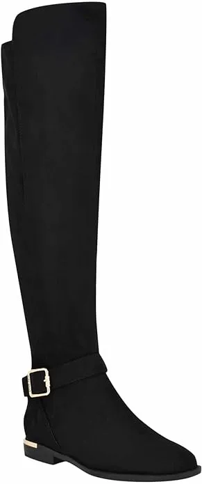 Women's Andone Round Toe Over The Knee Casual Narrow Calf Boots