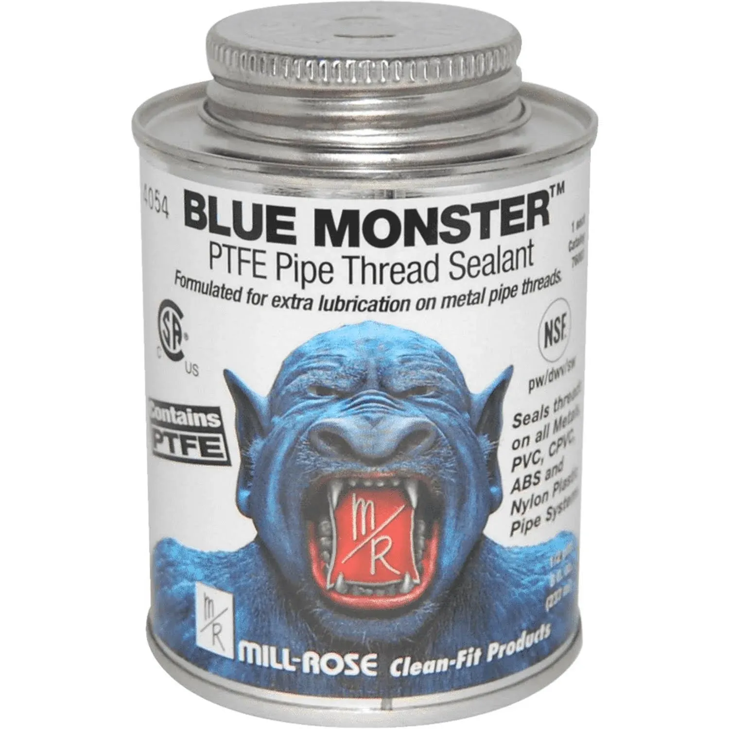 Millrose 76003 Monster Heavy-Duty Industrial Grade with PTFE, 8 Fl. Oz, Blue