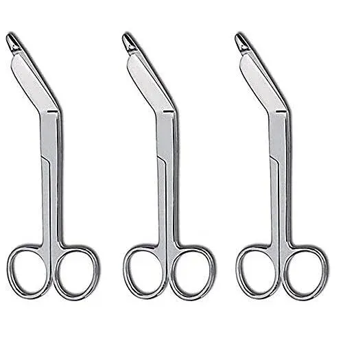 SURGICAL ONLINE 3 pcs of Lister Bandage Scissors 5.5" Medical Instruments High Grade Surgical Stainless Steel