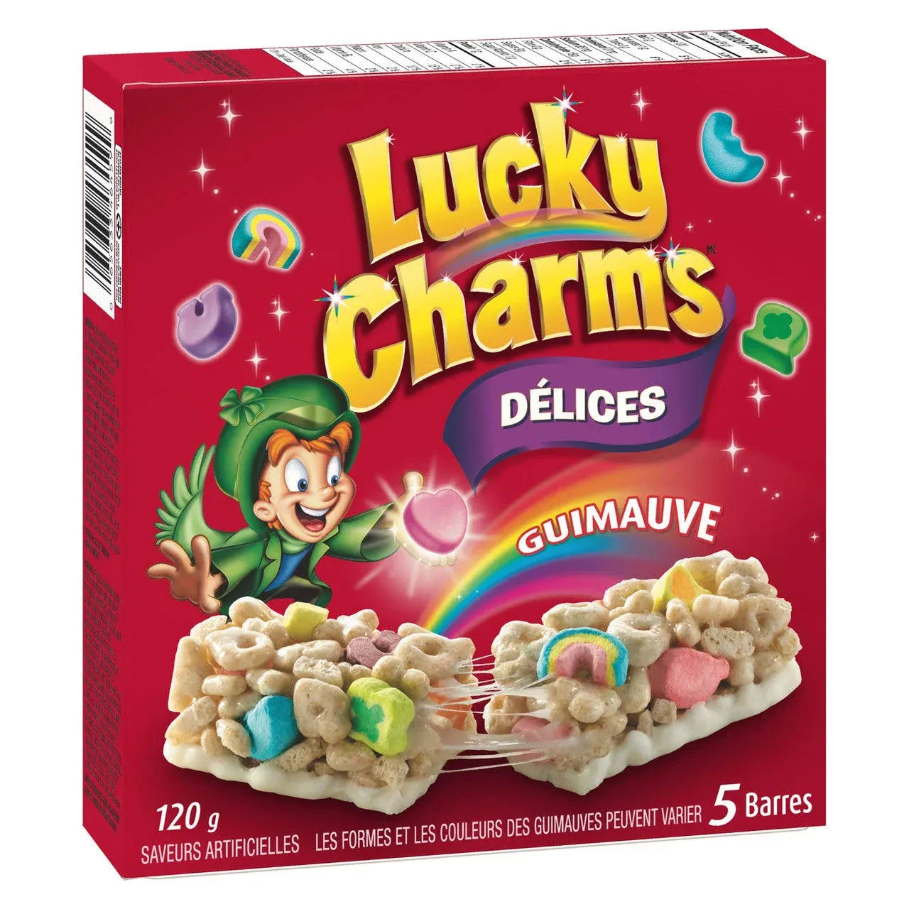 Lucky Charms Treats Bars 5-Count 120 Gram