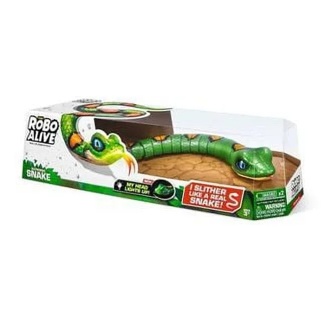 Robo Alive Slithering Snake Series 3 Green