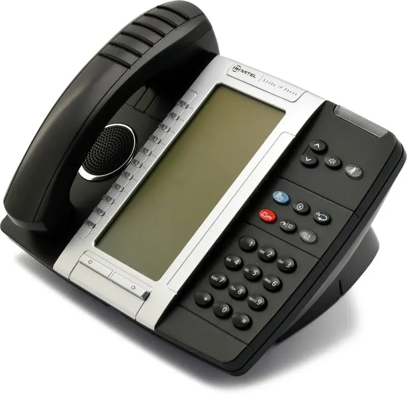 Mitel 5330e VoIP Dual Mode Gigabit Phone - Black