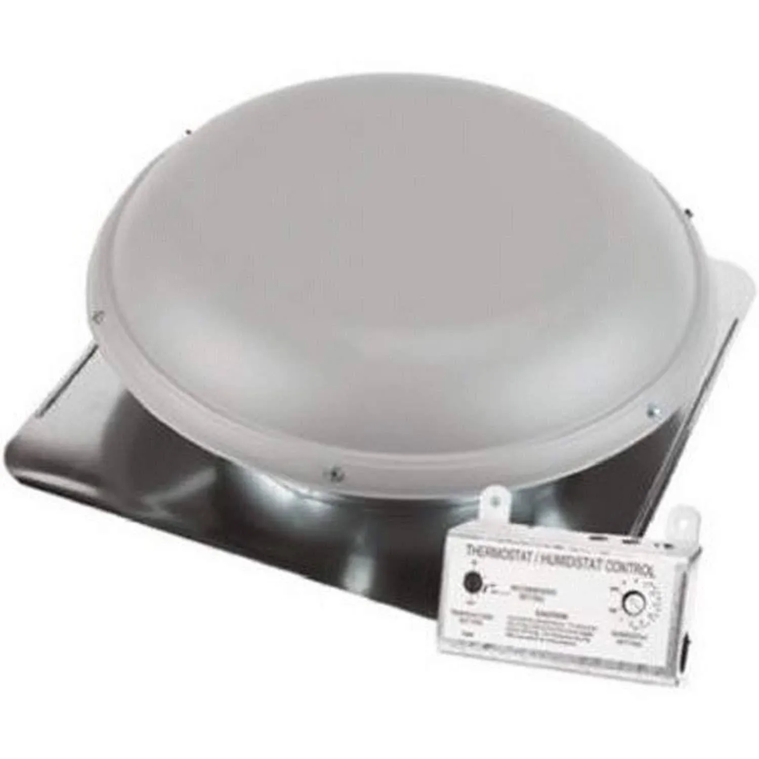 Air Vent 53830 Roof-Mount Attic Ventilator, Mill Finish, 1650-Sq. Ft. - Quantity