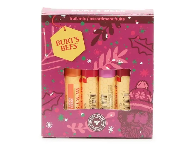 Burt's Bees Beeswax Bounty Fruit Mix Lip Balm Gift Set