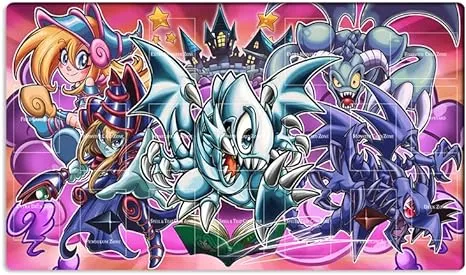 Yugioh Toon Dark Magician Girl Trading Card Game CCG TCG Playmat Free Best Tube