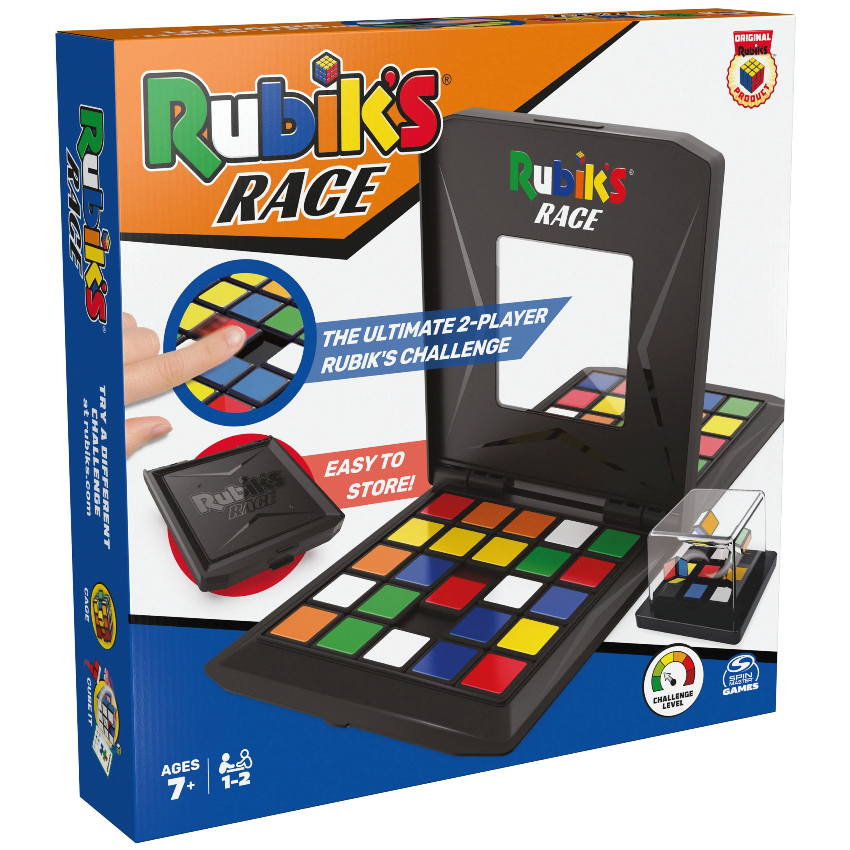 Spin Master Rubik&#039;s Race Game Multicolored Box Has Ware