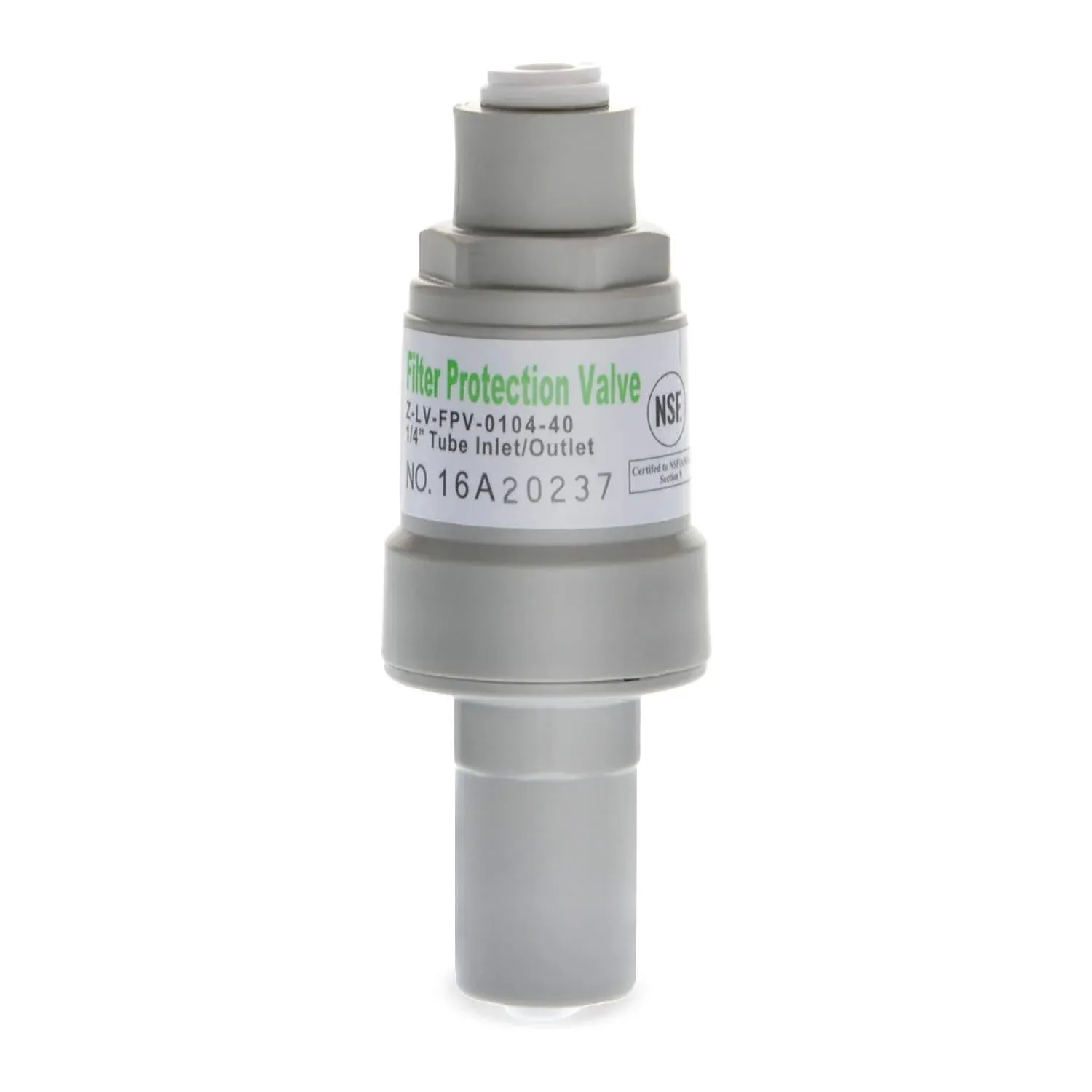 iSpring APR40 Pressure Regulator Filter Protection Valve with 1/4" Quick Connect, 40 psi, White