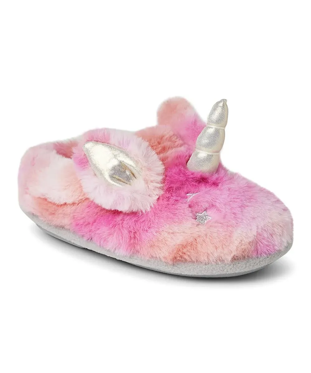 Dearfoams Kids Peyton Animal Clog Slippers