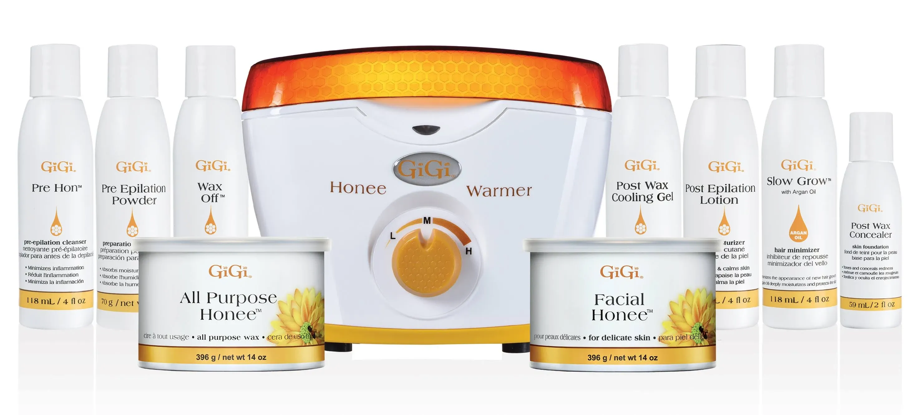 GiGi Pro 1 Kit Complete Professional Hair Removal System 1 Kit