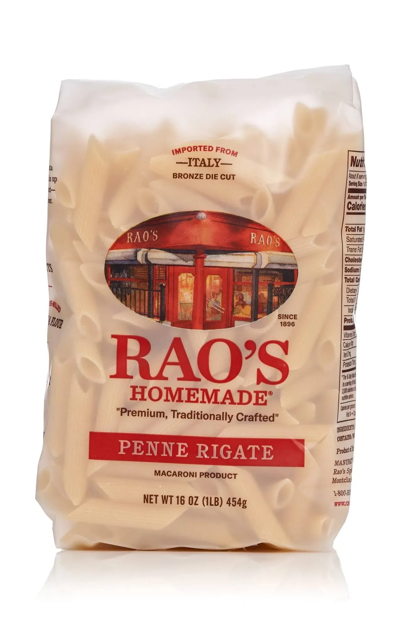 RAOS: Penne Rigate Pasta, 16 oz