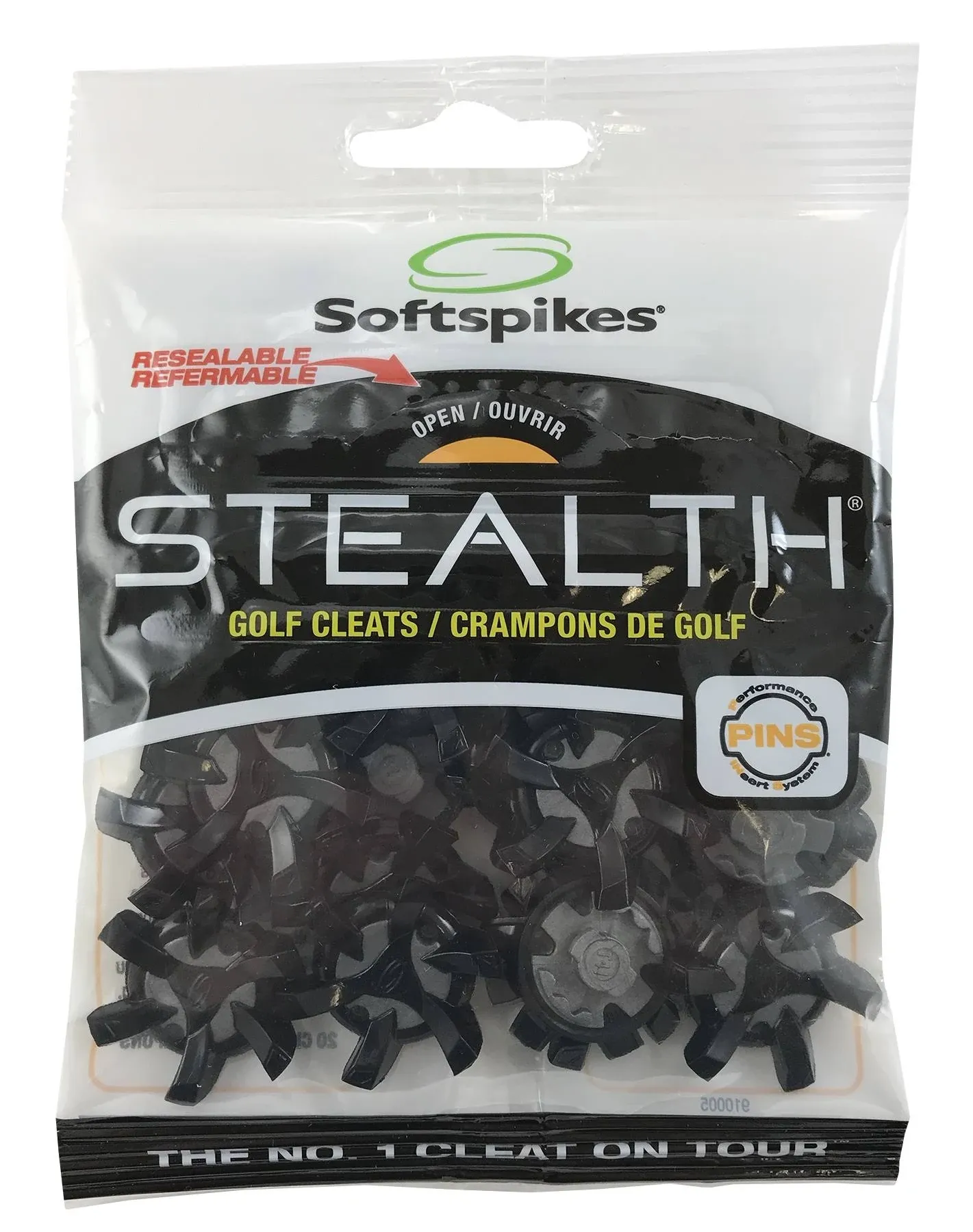 Softspikes Stealth Pins Golf Spikes