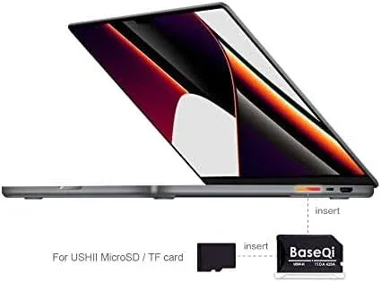 Mobile Gaming Corps BASEQI UHS-II Aluminum microSD Adapter