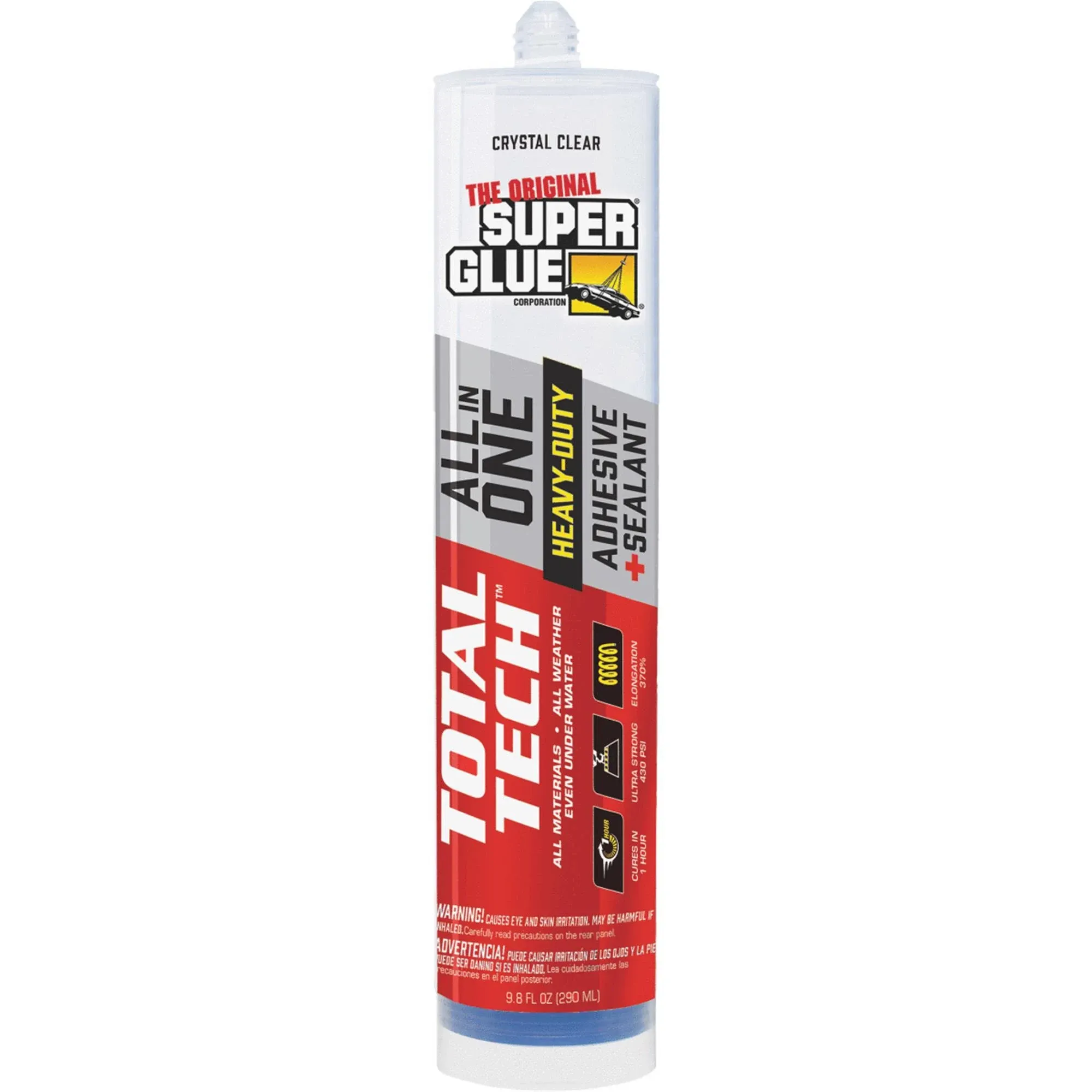 The Original Super Glue Corporation Total Tech Construction Adhesive Sealant 9.8 oz.