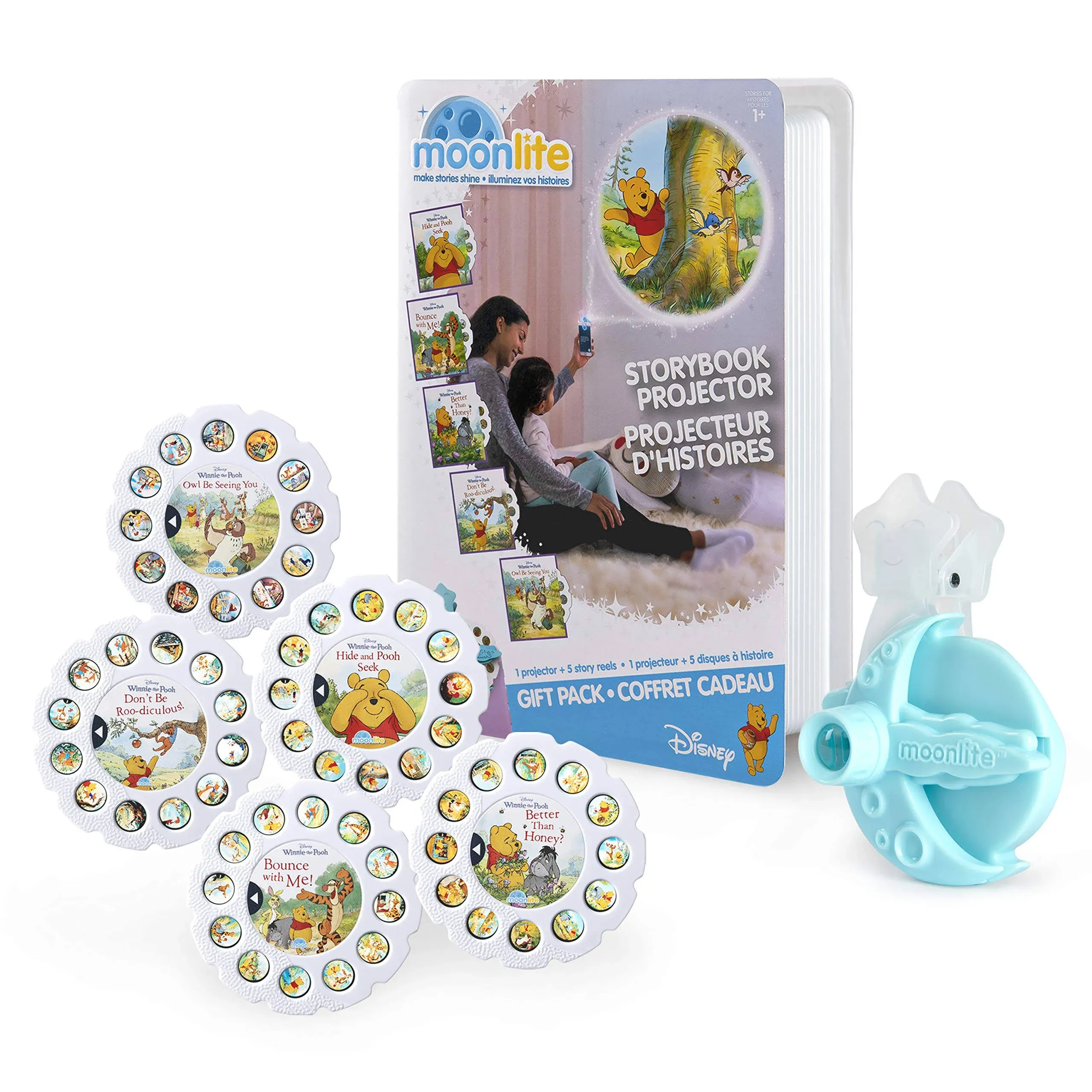 Moonlite Winnie The Pooh Storybook Projector Gift Pack