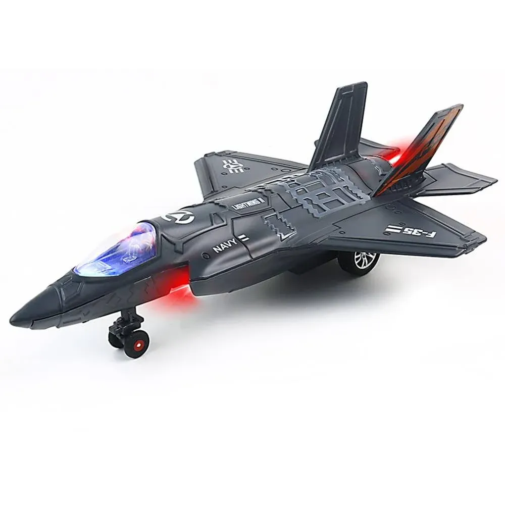 chengchuang F35 Airplane Toy, Fighter Jet Toy for Kids, Pull Back Toy Jets ...