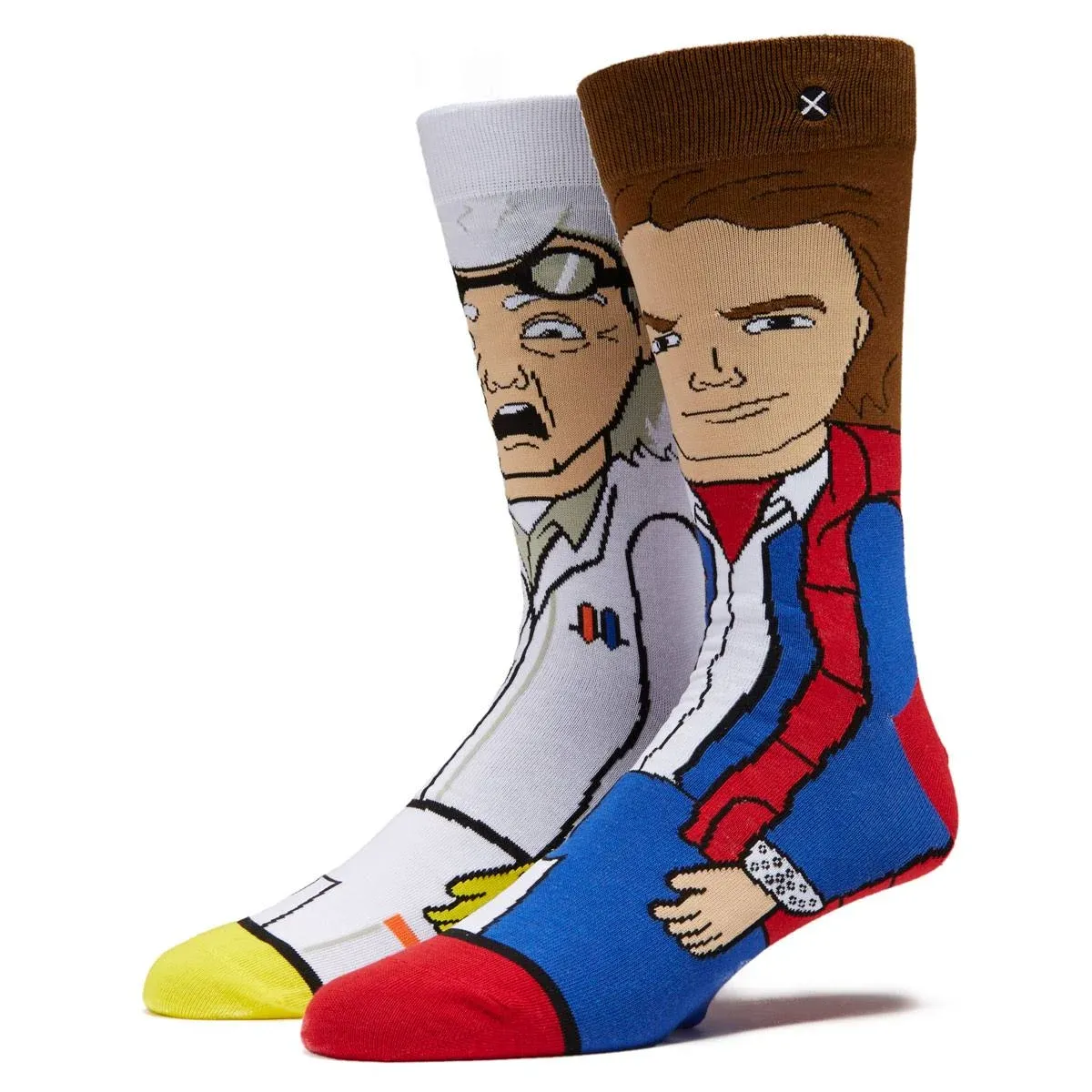 Odd Sox, Movies, Back to the Future, Novelty Crew Socks, 80s