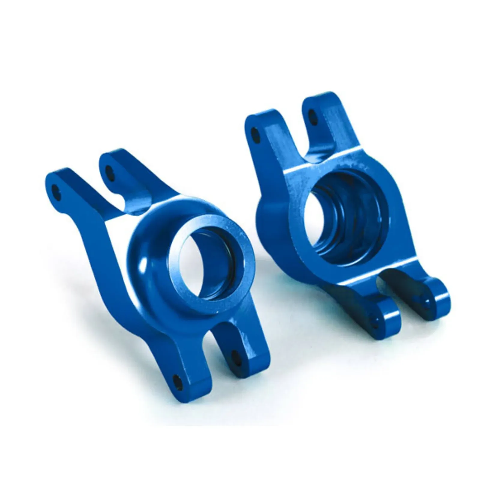 Traxxas Maxx Aluminum Hub Carriers (Blue) [TRA8952X]