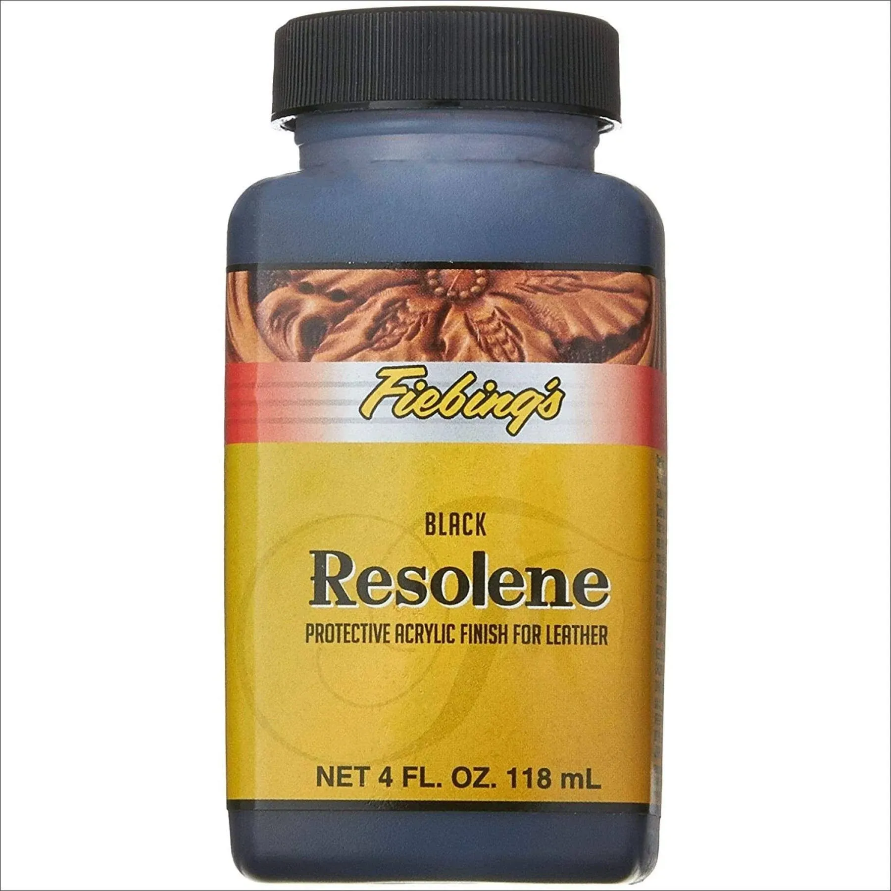 Fiebings Acrylic Resolene, Polished Leather - 4 fl oz bottle