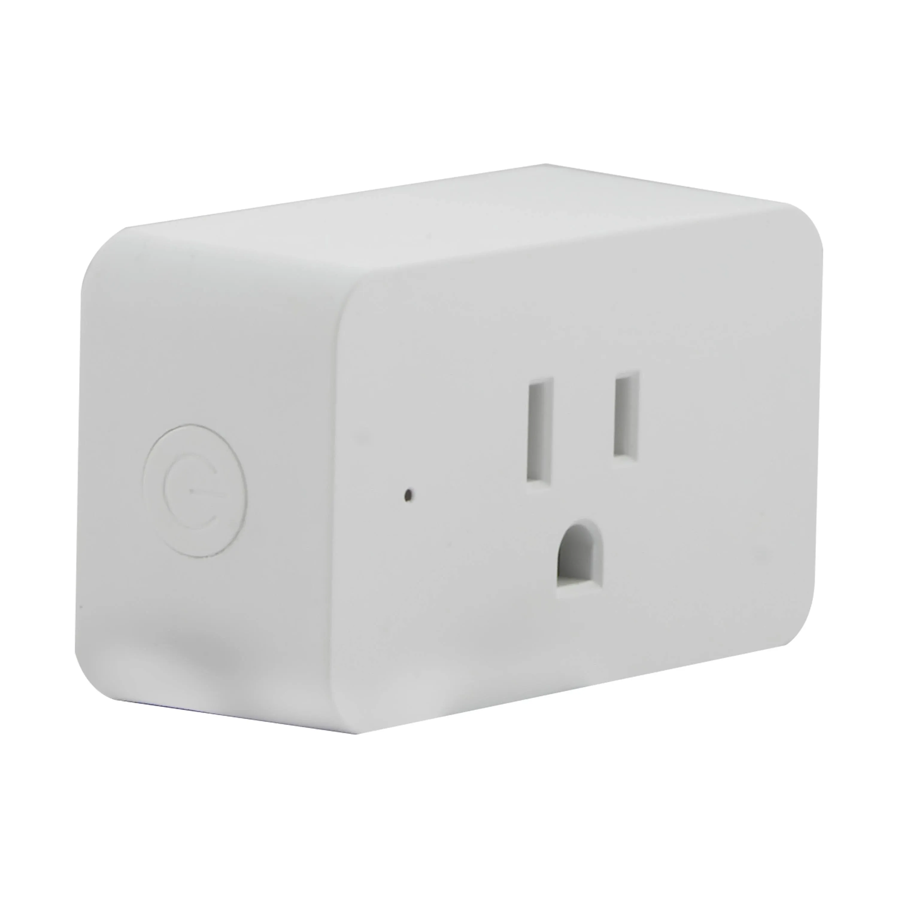 Satco S11270 Starfish 3-Inch On/Off and Dimmer WiFi Smart Plug Outlet, Works with Siri, Alexa, Google Assistant, SmartThings, White