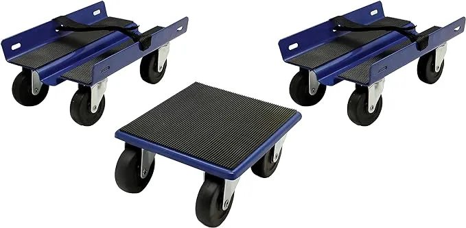 Extreme Max 5800.2012 Economy Snowmobile Dolly System - Blue