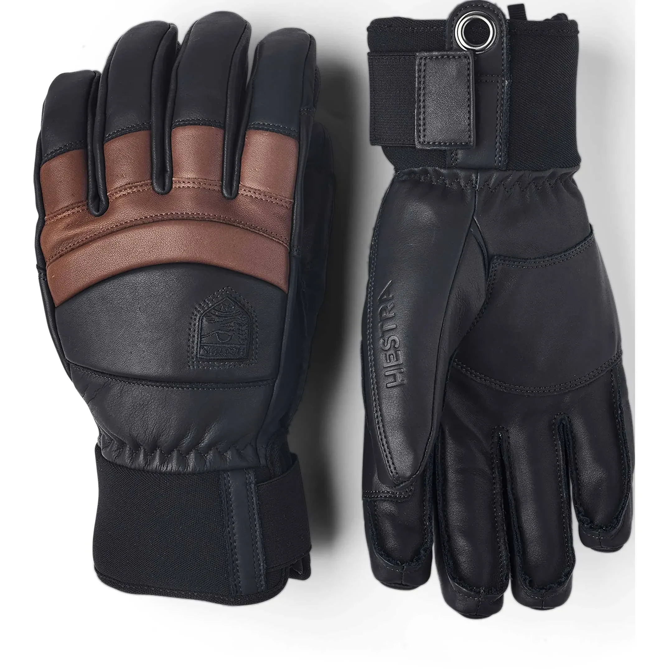 Hestra Fall Line Gloves - 10 - Navy / Brown