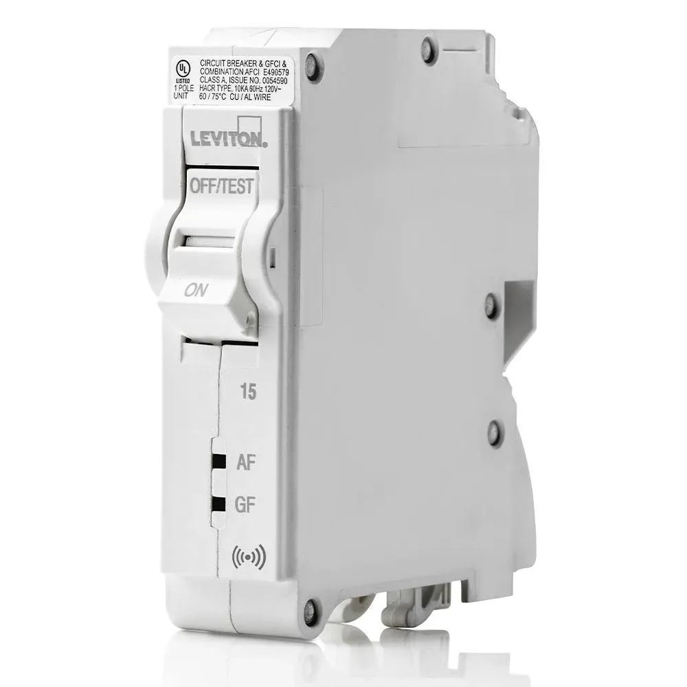 Leviton LB115-DS 15A 1-Pole AFCI/GFCI Smart Breaker