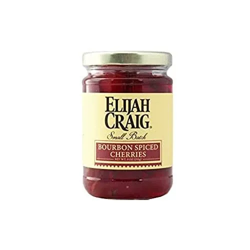 Elijah Craig Bourbon Spiced Cherries 