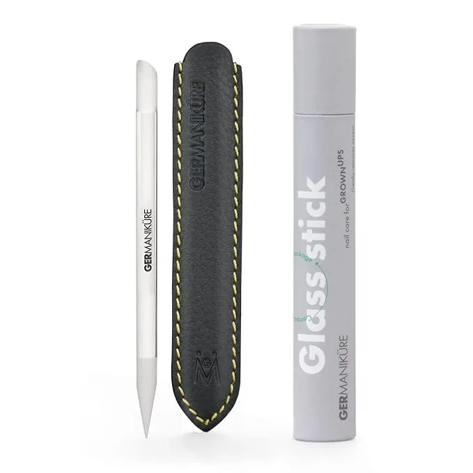 GERMANIKURE Glass Cuticle Stick - Ethically Made in Czech Republic - Cuticle... 